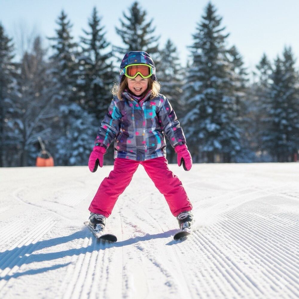 Roxy Girl’s 5K Ski Snowboard Jacket Multi-Heart Plaid 4-5T Hooded Insulated.Warm